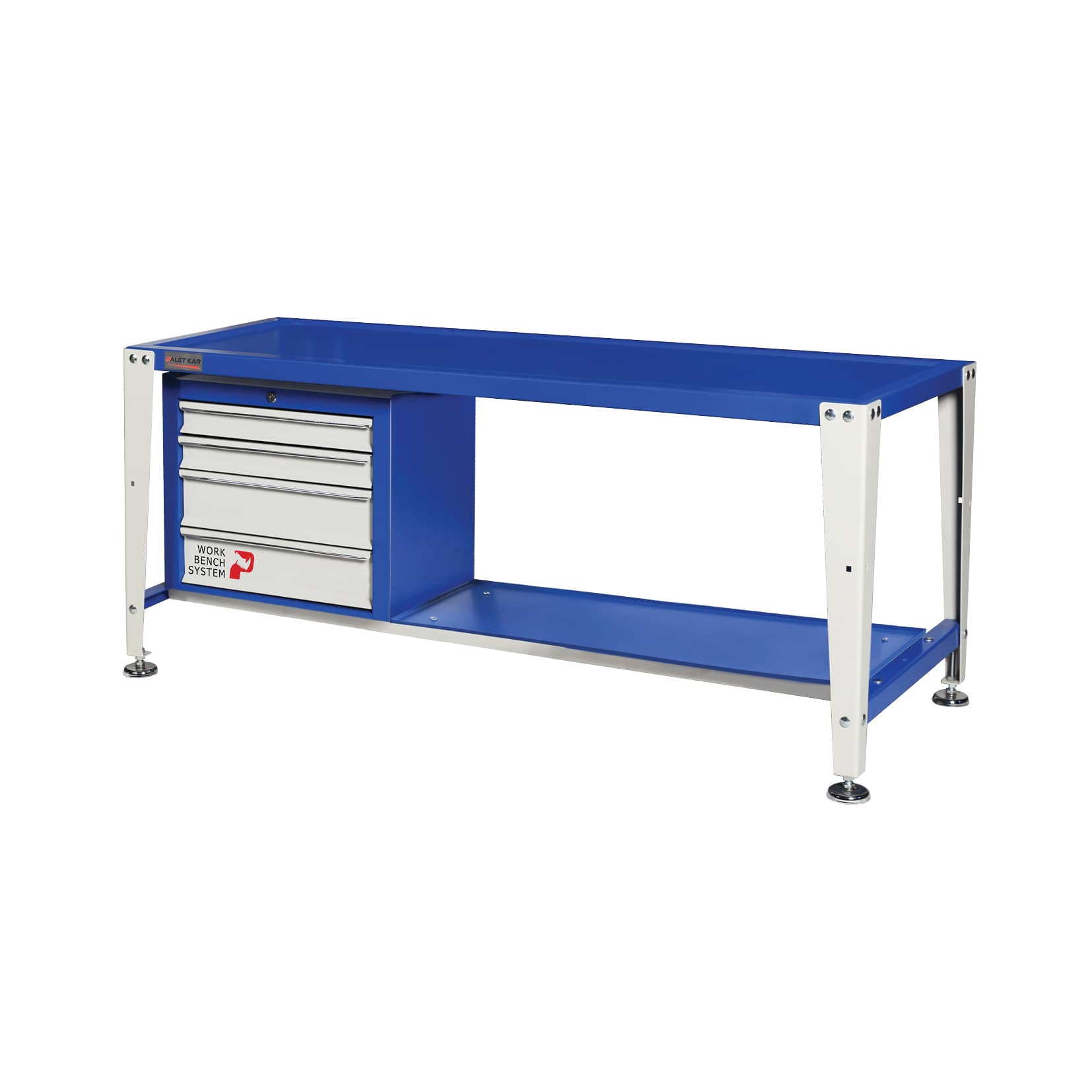 D.0410.L-min میز کار صنعتی - میز کار کارگاهی - میز کار تعمیرگاهی - D-0410-L
